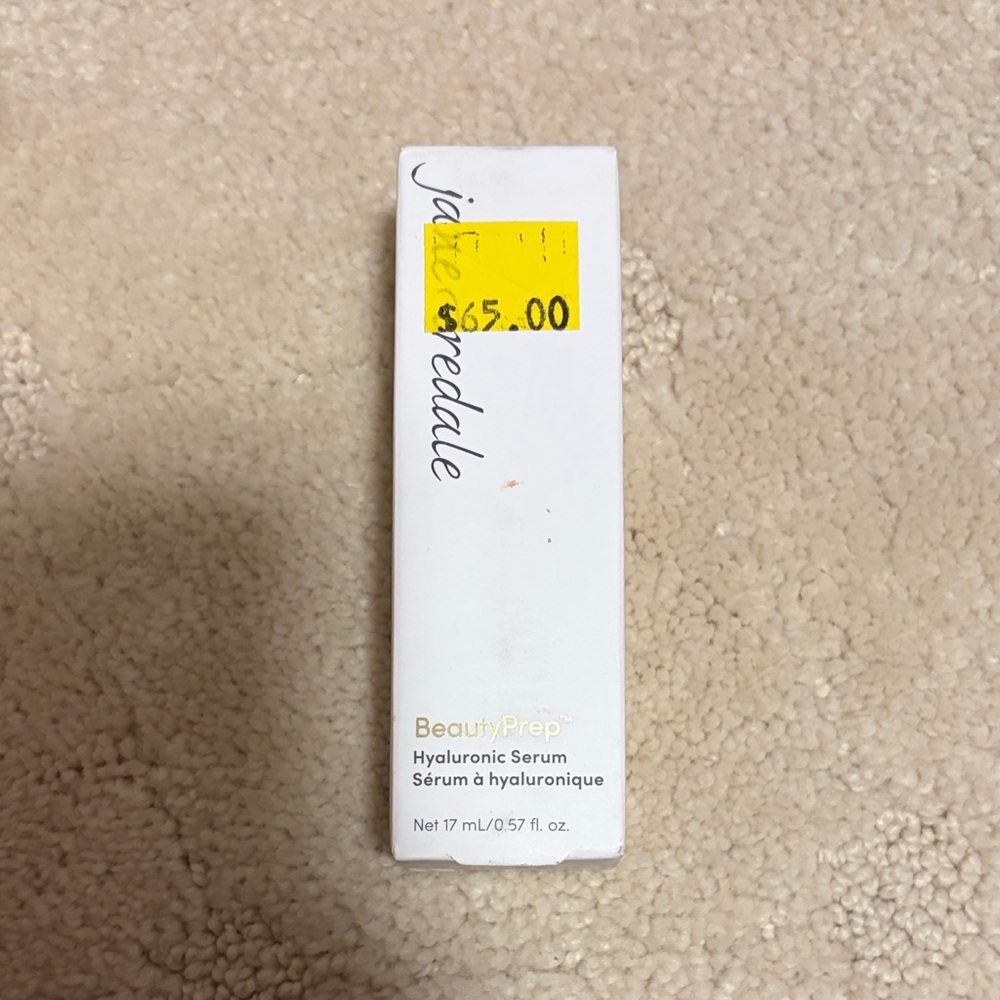 jane iredale BeautyPrep Hyaluronic Serum - New in Box